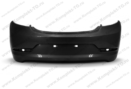 Бампер задний 15-17 хэтчбек Phantom Black (ЧЕРНЫЙ) для ХУНДАЙ SOLARIS JH02ACT15022BMZH Бампер задний 15-17 хэтчбек Phantom Black (ЧЕРНЫЙ) для ХУНДАЙ SOLARIS JH02ACT15022BMZH